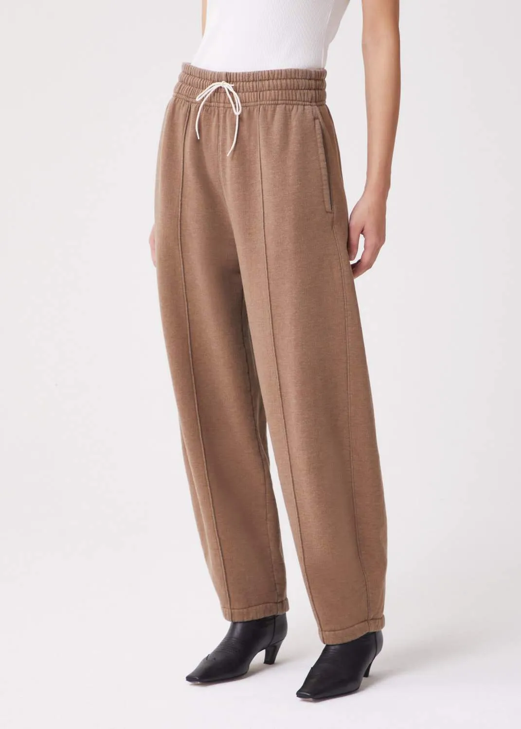 90's Bow Leg Sweatpant - Toffee - Medium