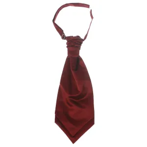 Adults Ruche Tie Burgandy