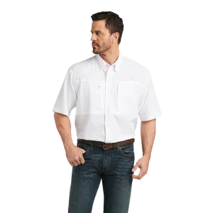 Ariat Men's White VentTek Classic Fit Shirt - Big