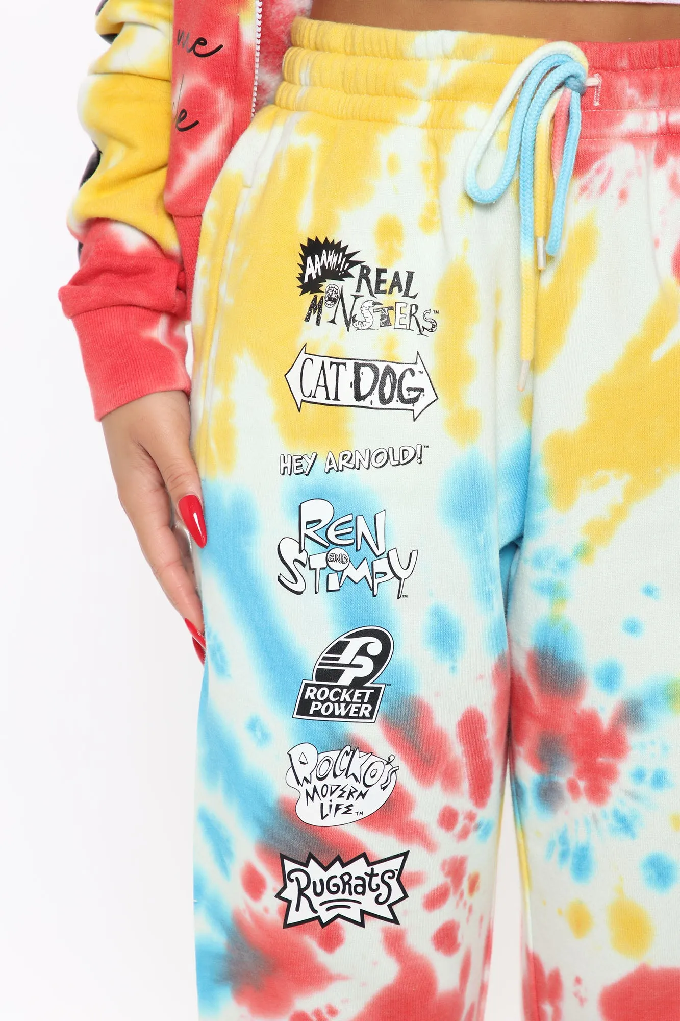 Be Part Of The 90's Team Sweatpants - Multi Color