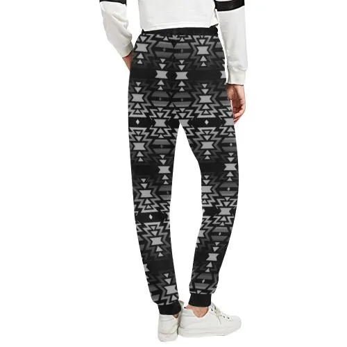 Black Fire Black and Gray Women's Sweatpants