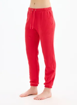 CHR Stars Chanel Sweatpants in Red