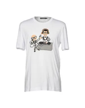 Dolce & Gabbana Man T-shirt White 38 suit