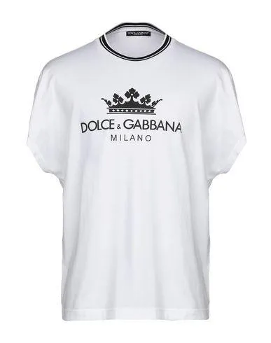 Dolce & Gabbana Man T-shirt White 40 suit