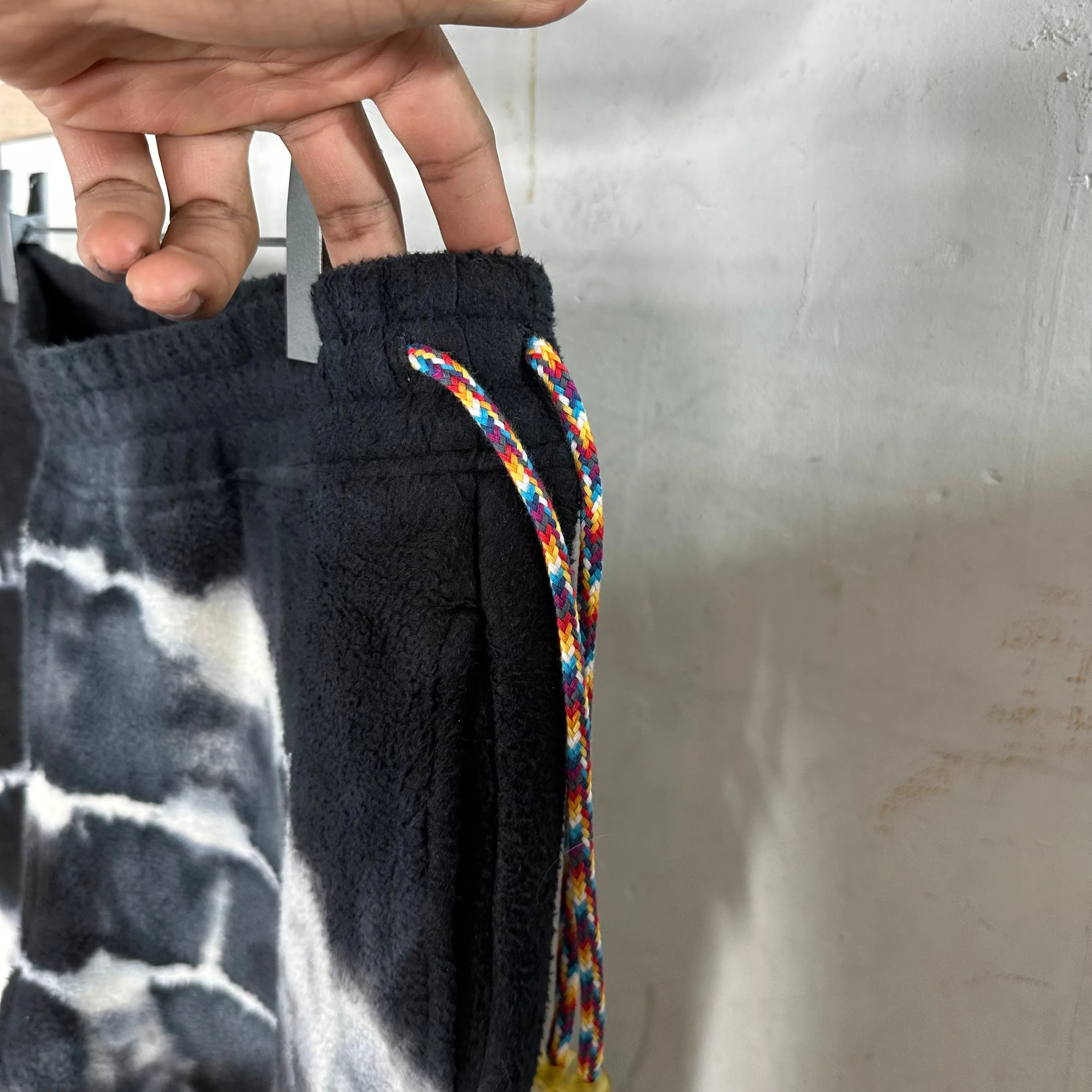 Elder Statesman Dyed Fleece Drawstring Sweatpants