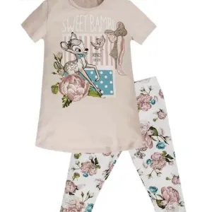 EMC - Disney Bambi Top & Print Leggings Set