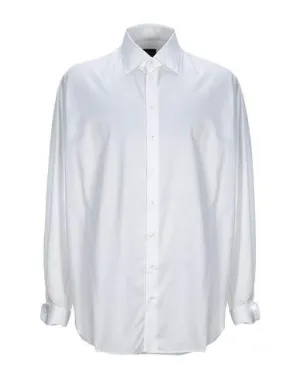 Giorgio Armani Man Shirt White 17 ¾ inches-neck