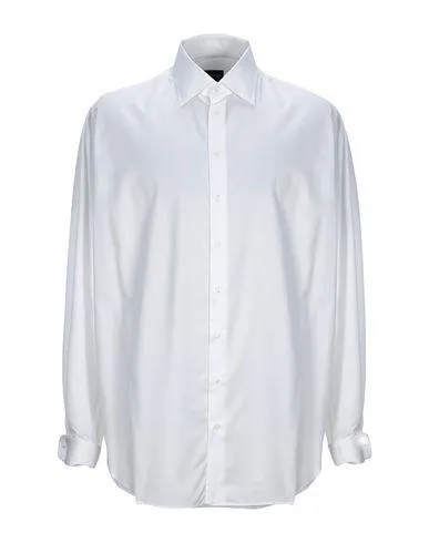 Giorgio Armani Man Shirt White 17 ¾ inches-neck