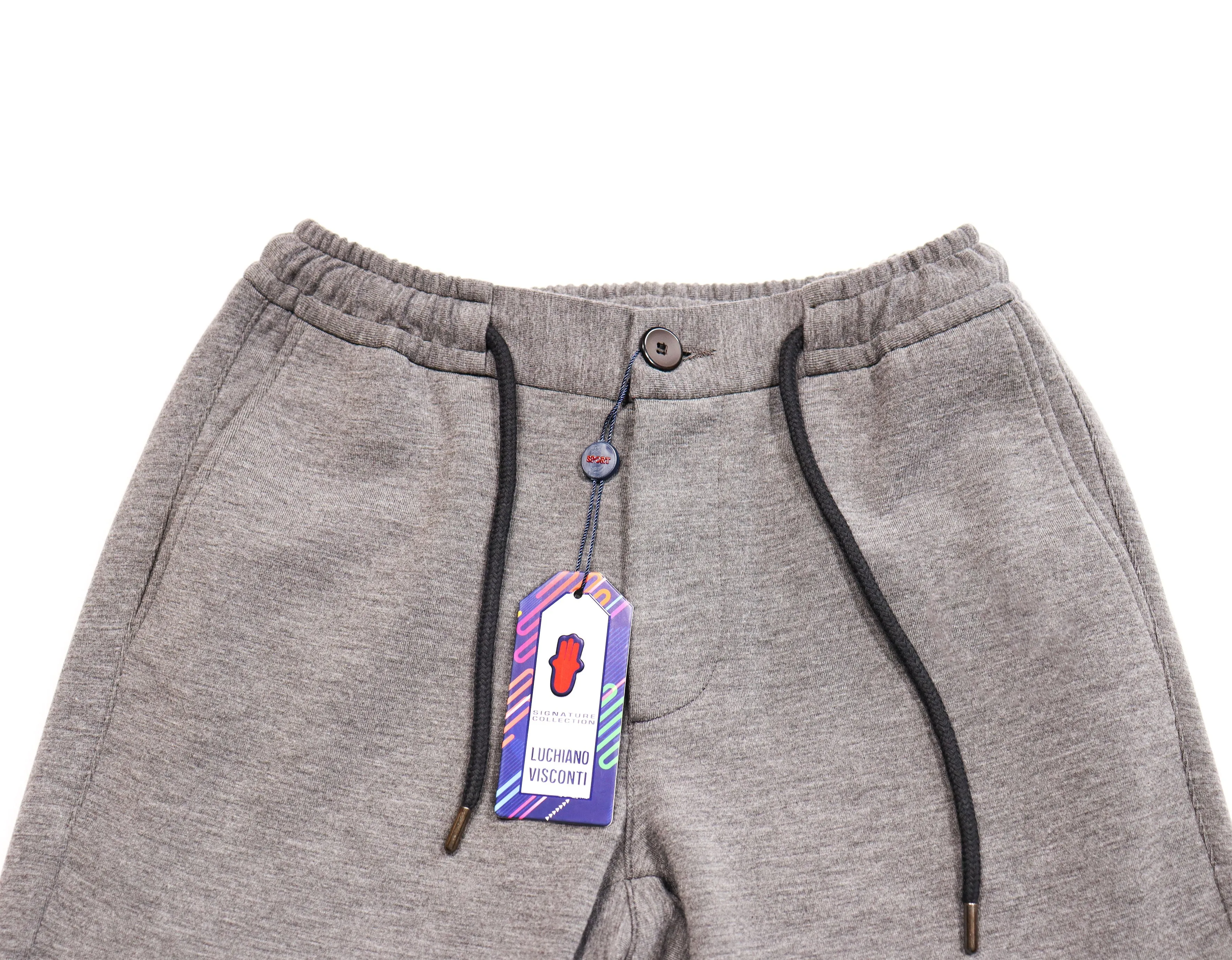 Grey Drawstring Sweatpants