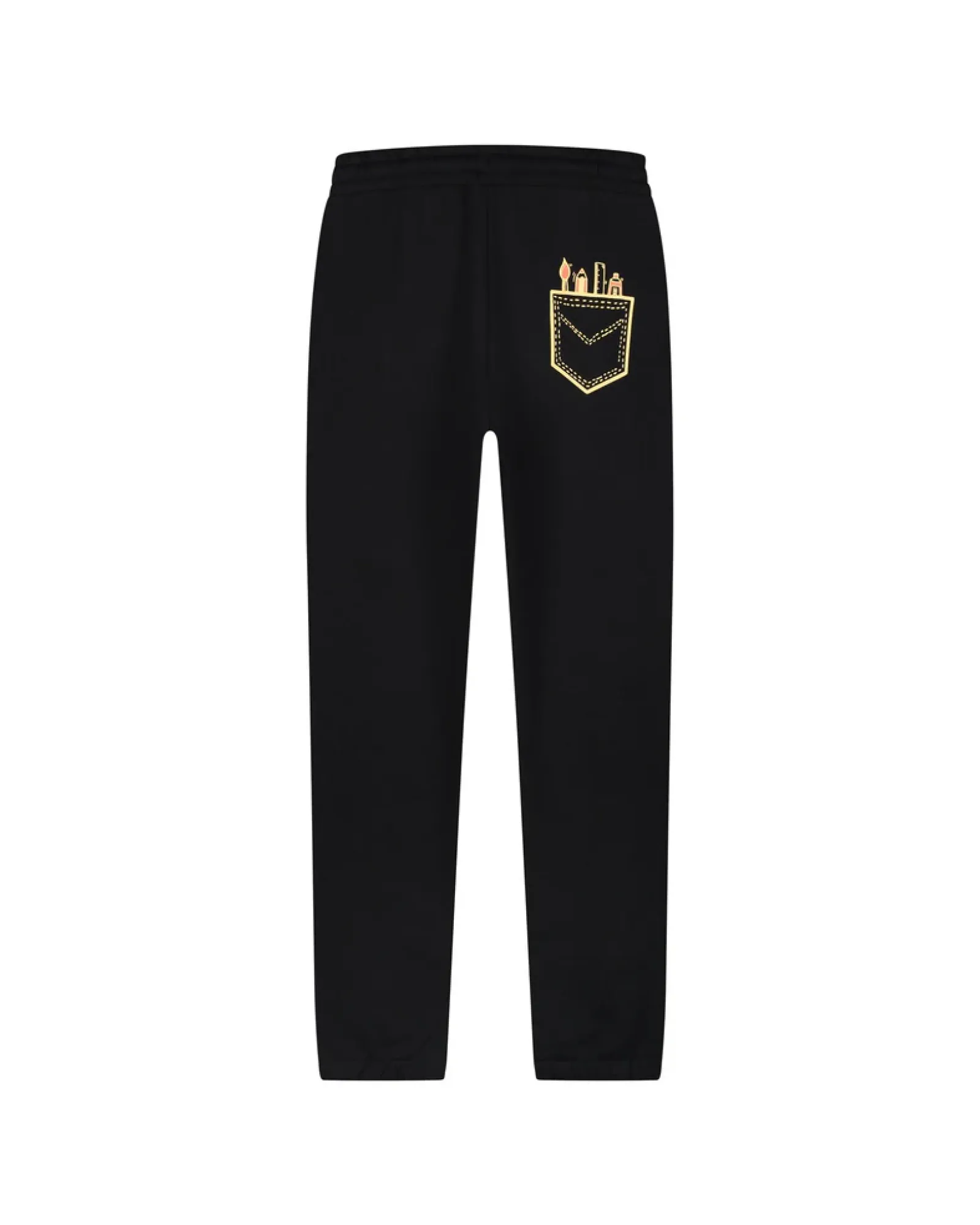 Heart Sweatpants Black