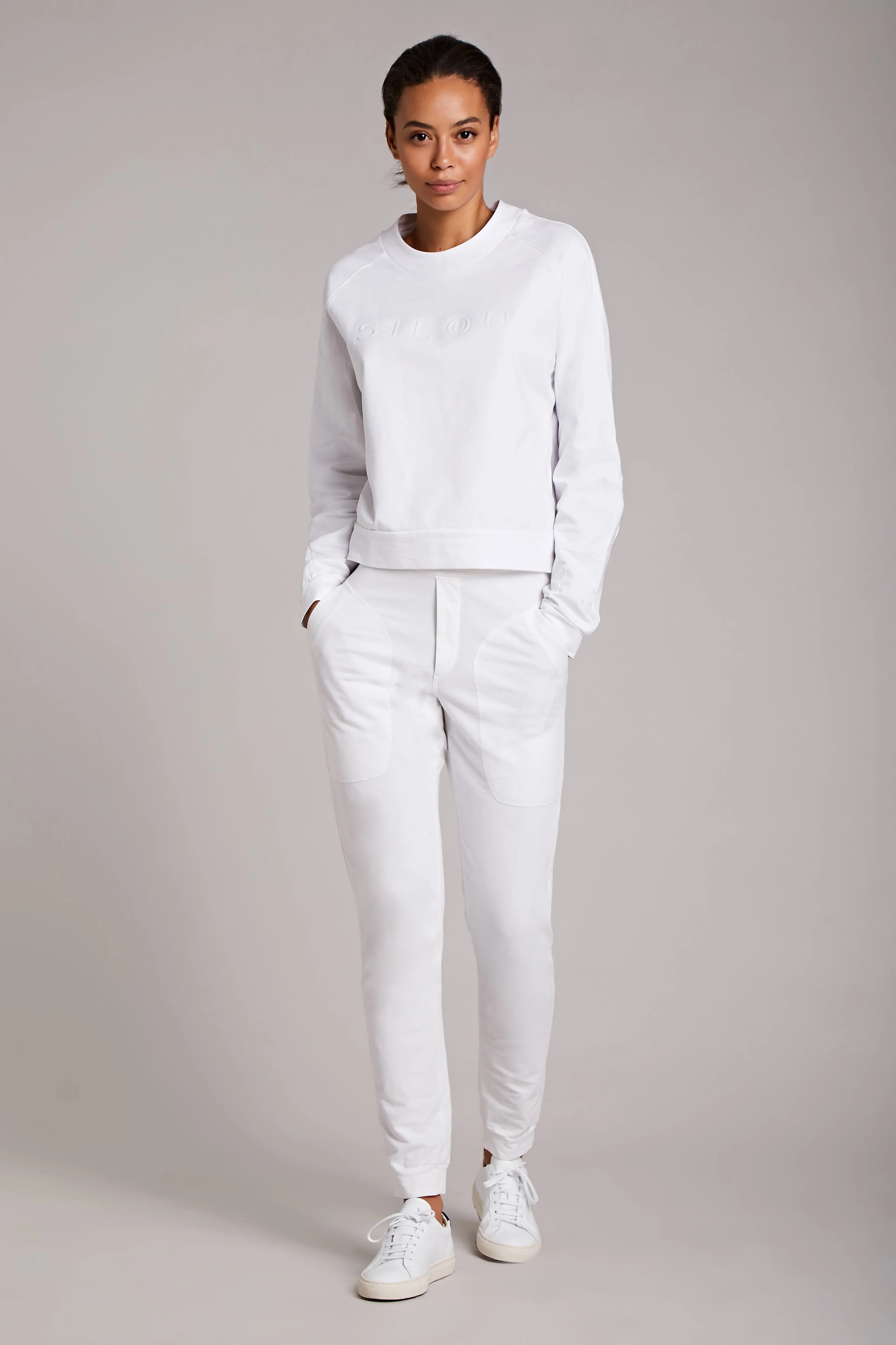 Heidi Sweatpants - White