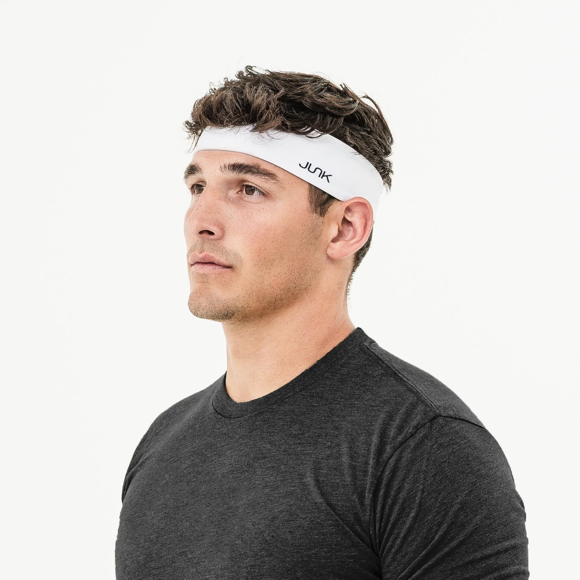 JUNK Super Chill White Headband (Infinity)