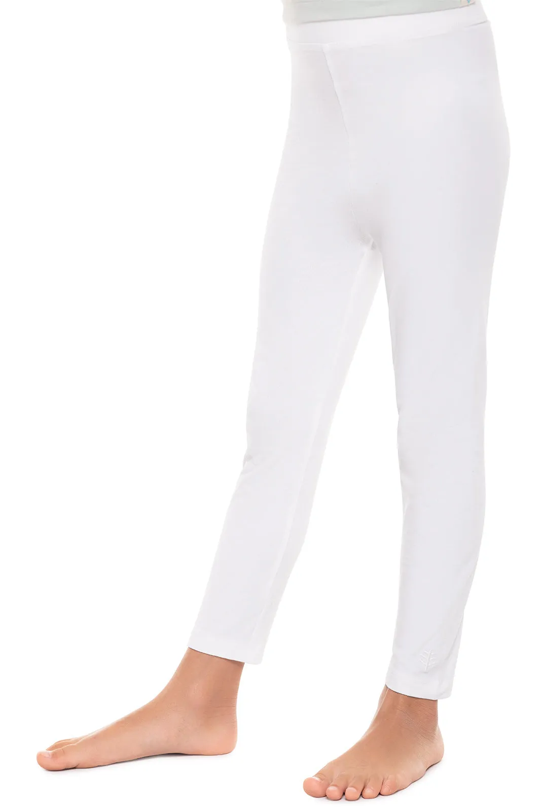 Kid's Monterey Summer Leggings  |  White