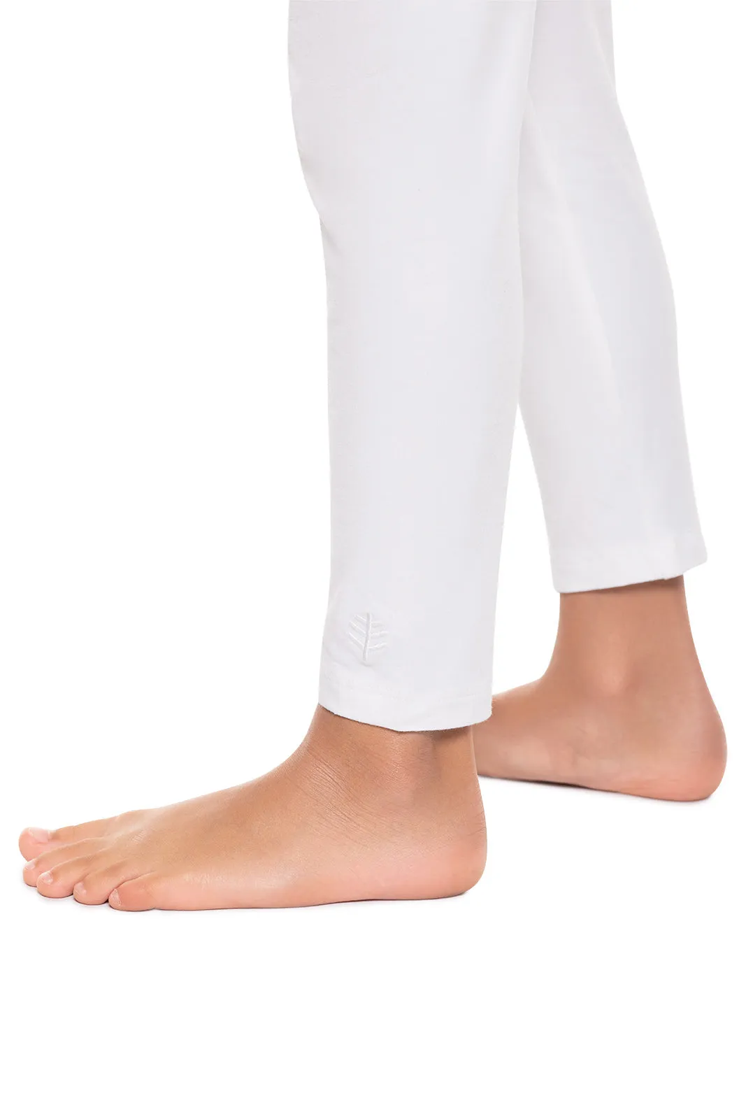 Kid's Monterey Summer Leggings  |  White