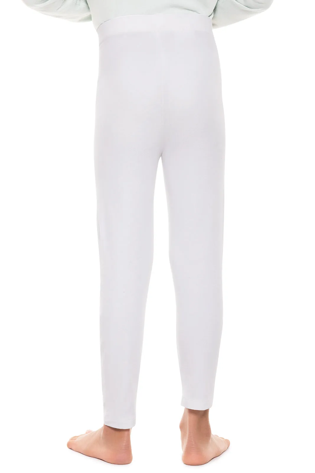 Kid's Monterey Summer Leggings  |  White