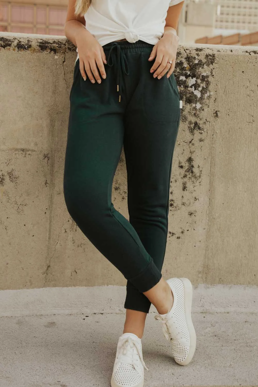 Kourtney Sweatpants in Dark Teal