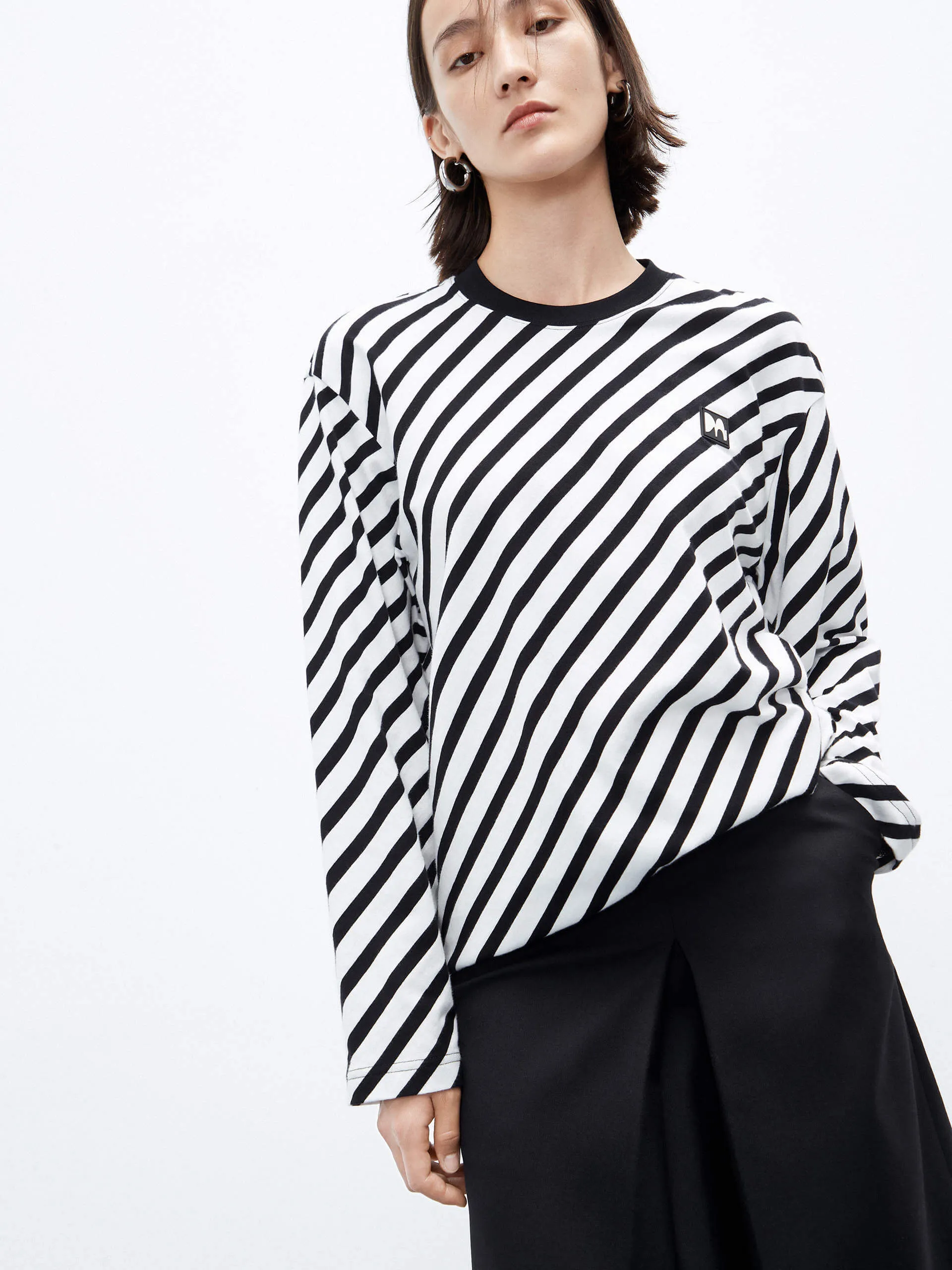 Long Sleeve Striped T-shirt