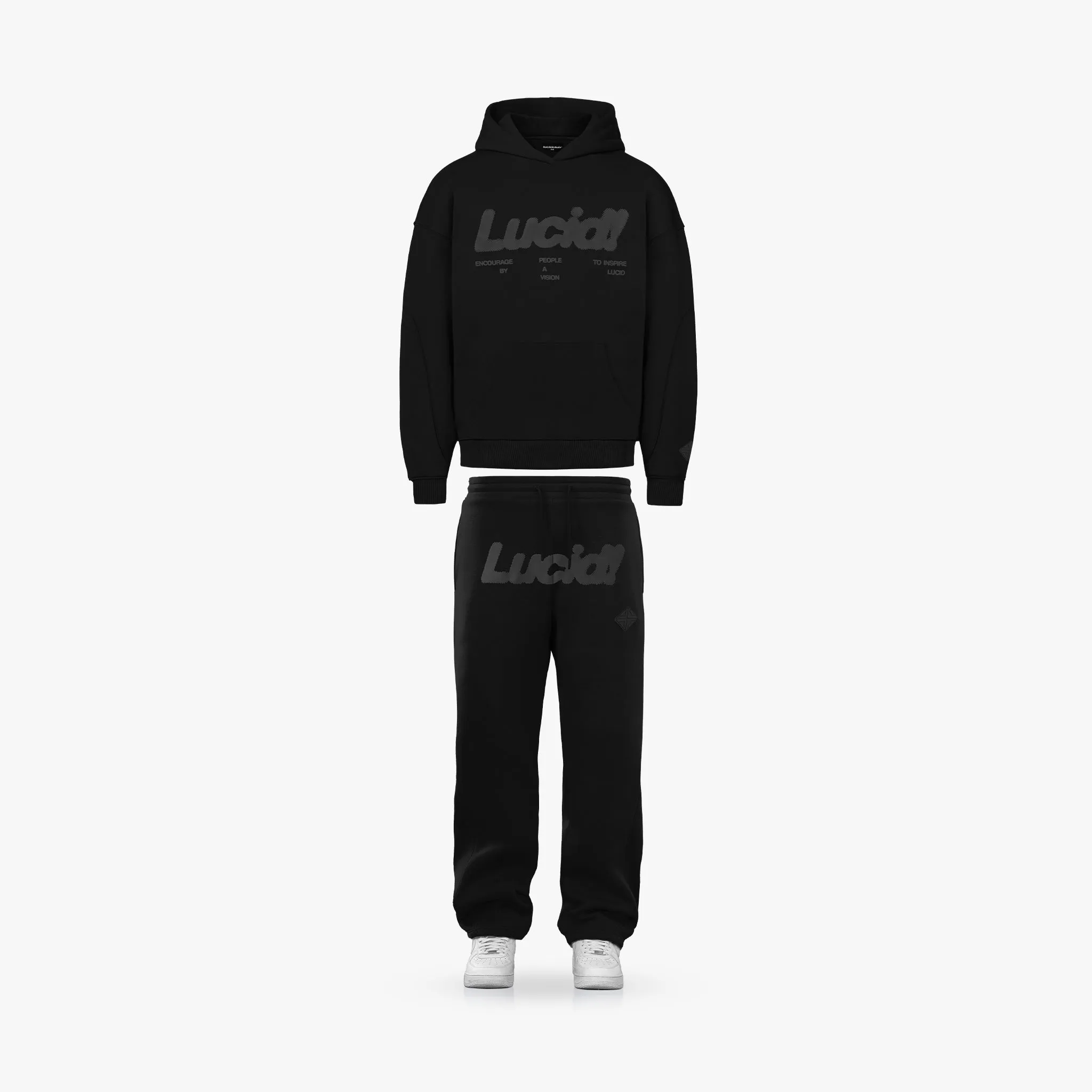 Lucid! Tracksuit-Bundle Black/Black