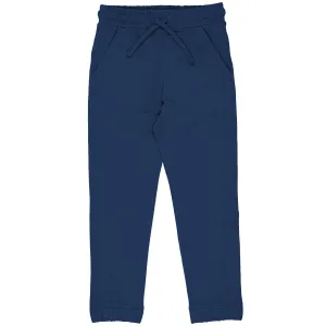 Maxomorra Navy Slim Sweatpants