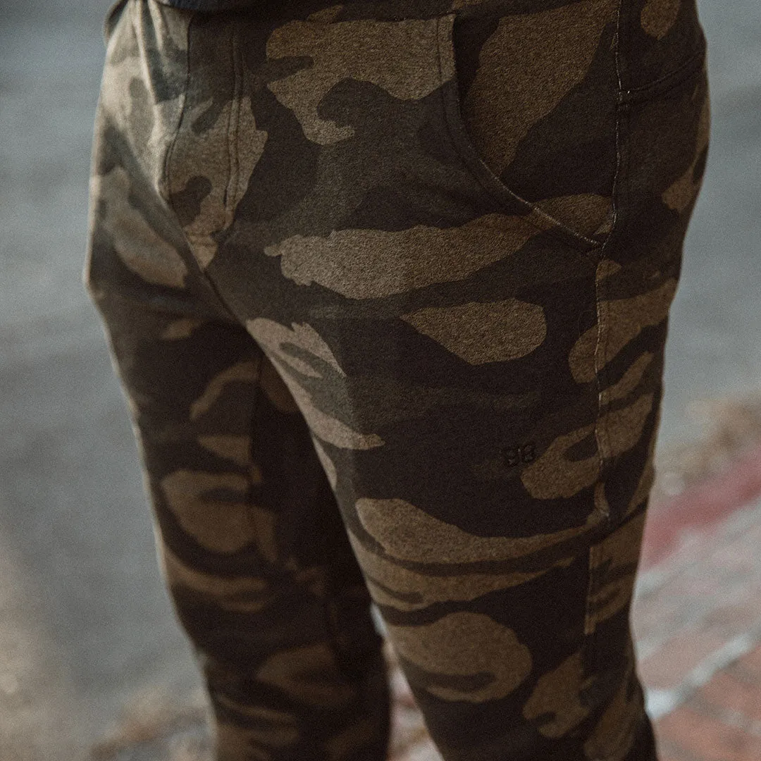 Men's At Ease Joggers, Green Camo