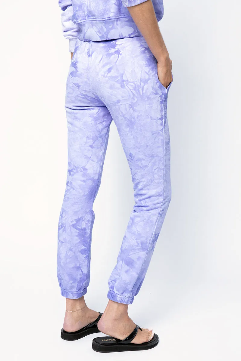 Milan Sweatpants in Lilac Crystal