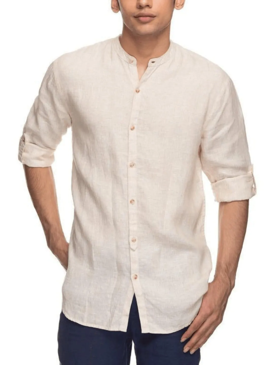 Off-White Bengal Khadi Men Shirt