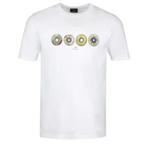 Paul Smith Wheels T Shirt in White