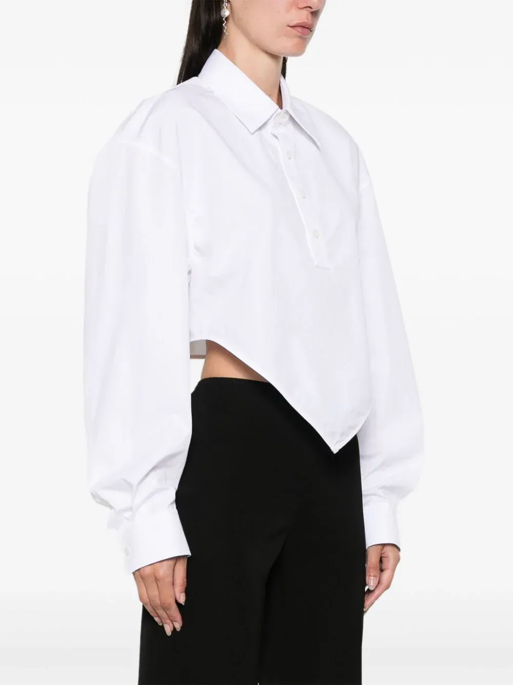 Pointed Shirt In Organic Cotton