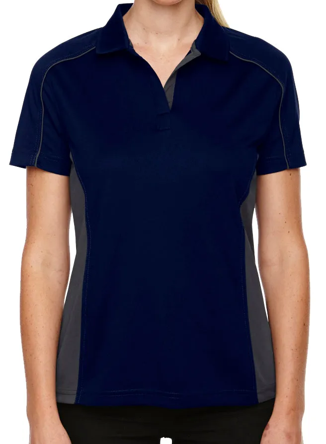 Polo Shirt - Blue and Grey C&E Crest (Discontinued)