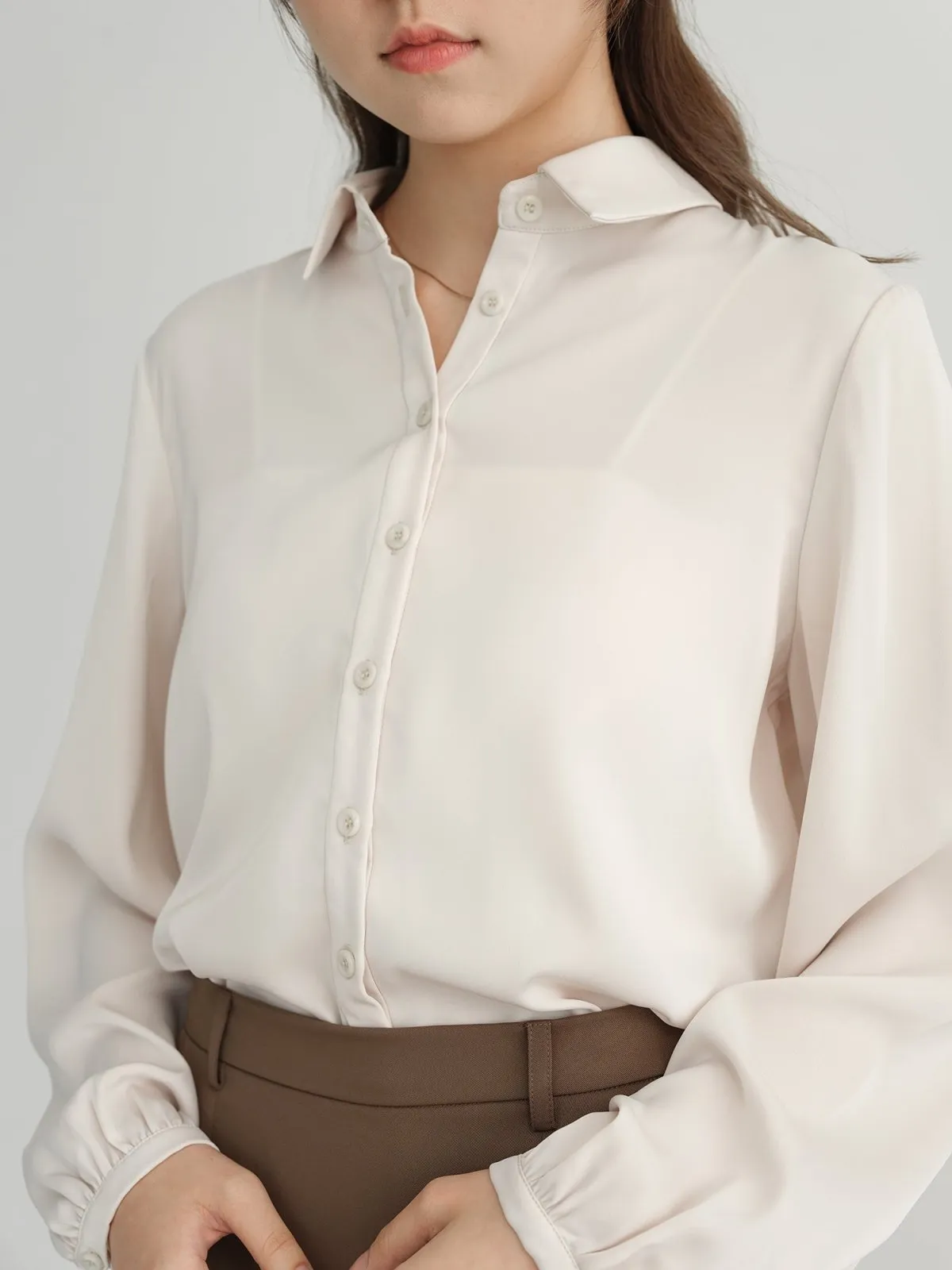 Santos Clean Satin Shirt