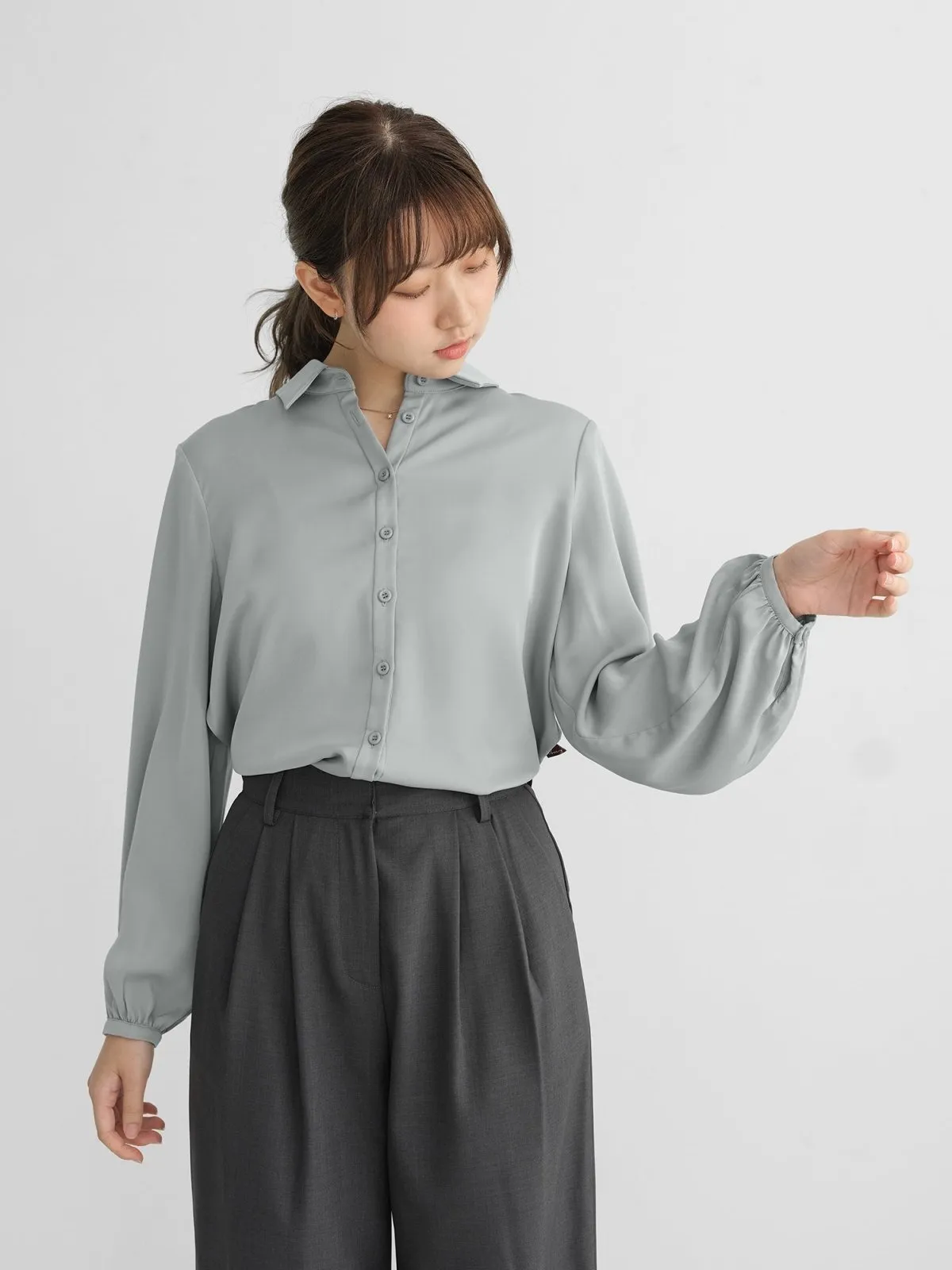 Santos Clean Satin Shirt