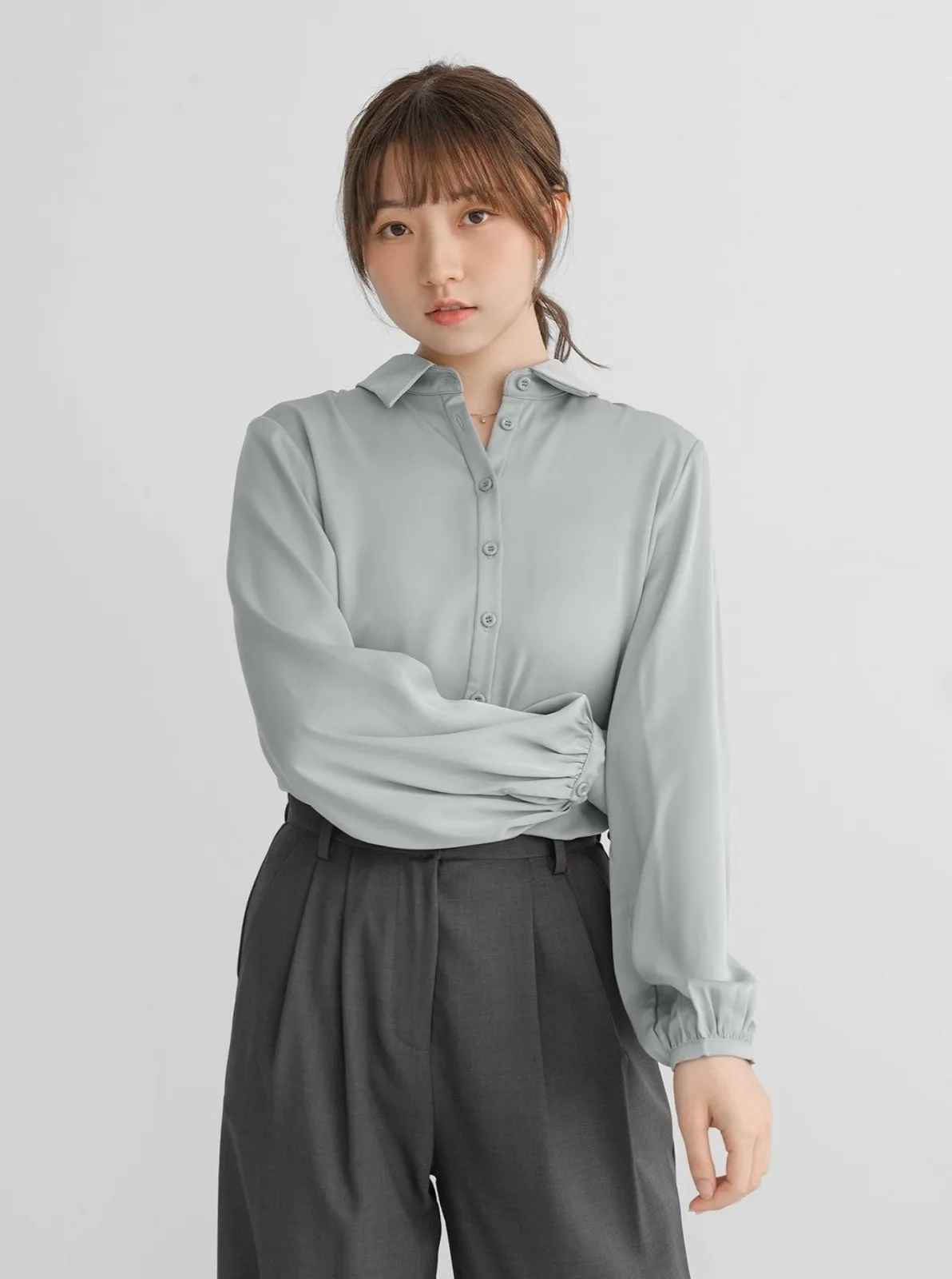 Santos Clean Satin Shirt