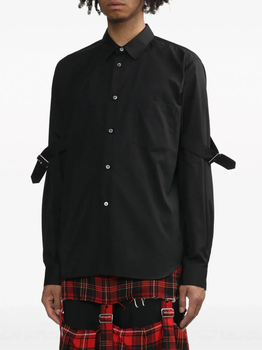 Side Buckle Shirt