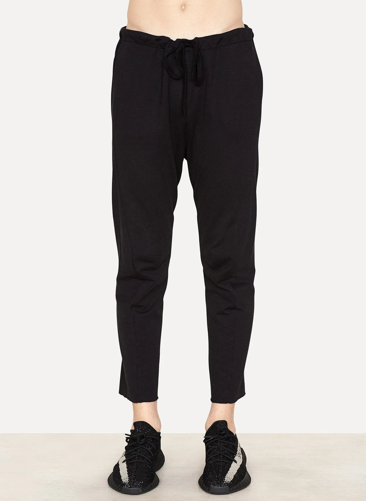 Slouchy Curve Cotton Linen Sweatpant