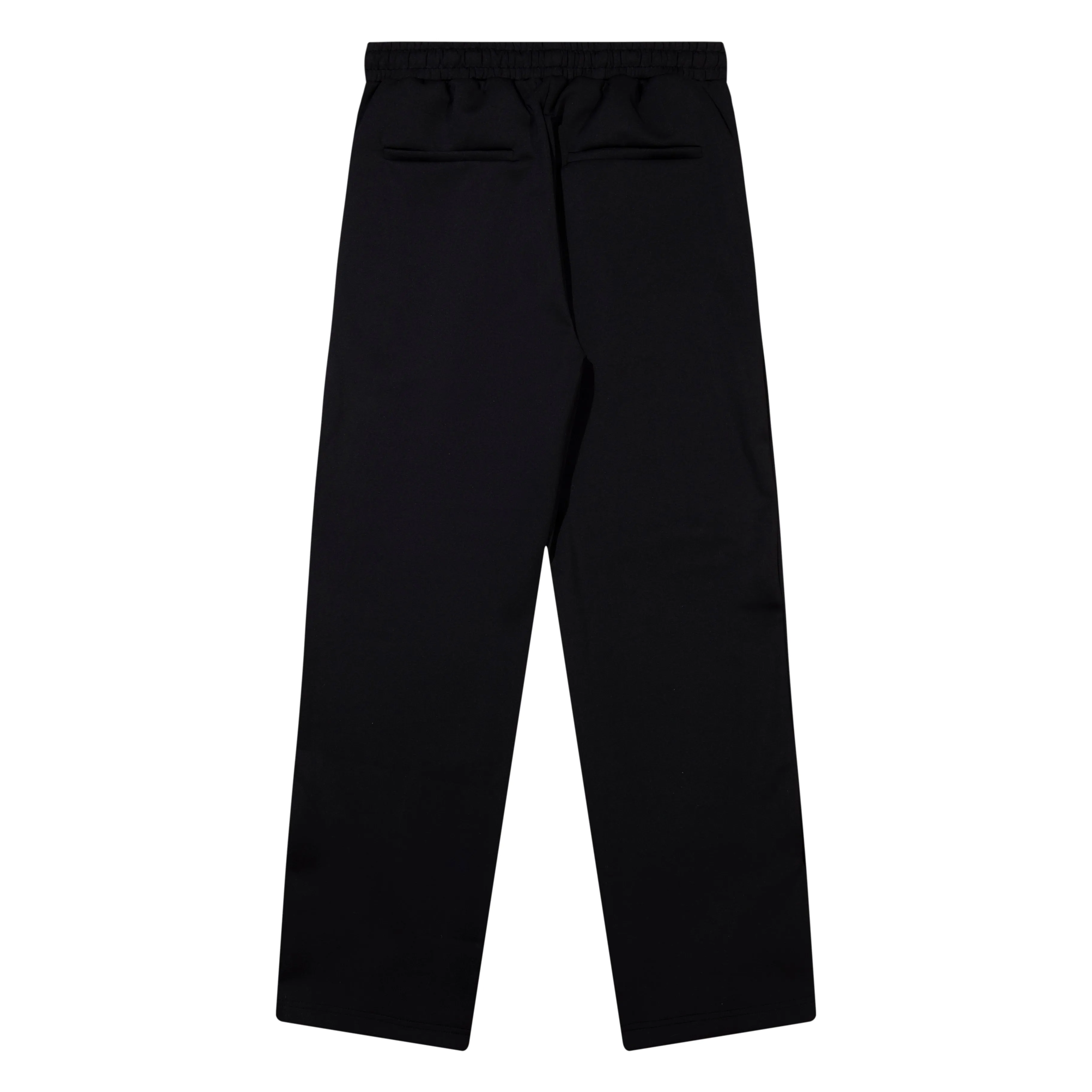 Sports Icon Tracksuit Flare Pants Black