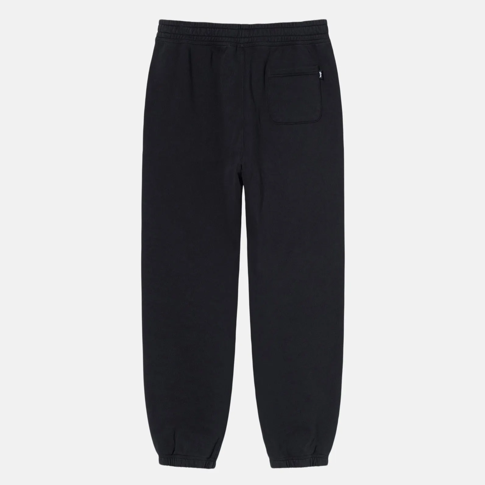 Stussy Stock Logo Sweatpants Washed Black