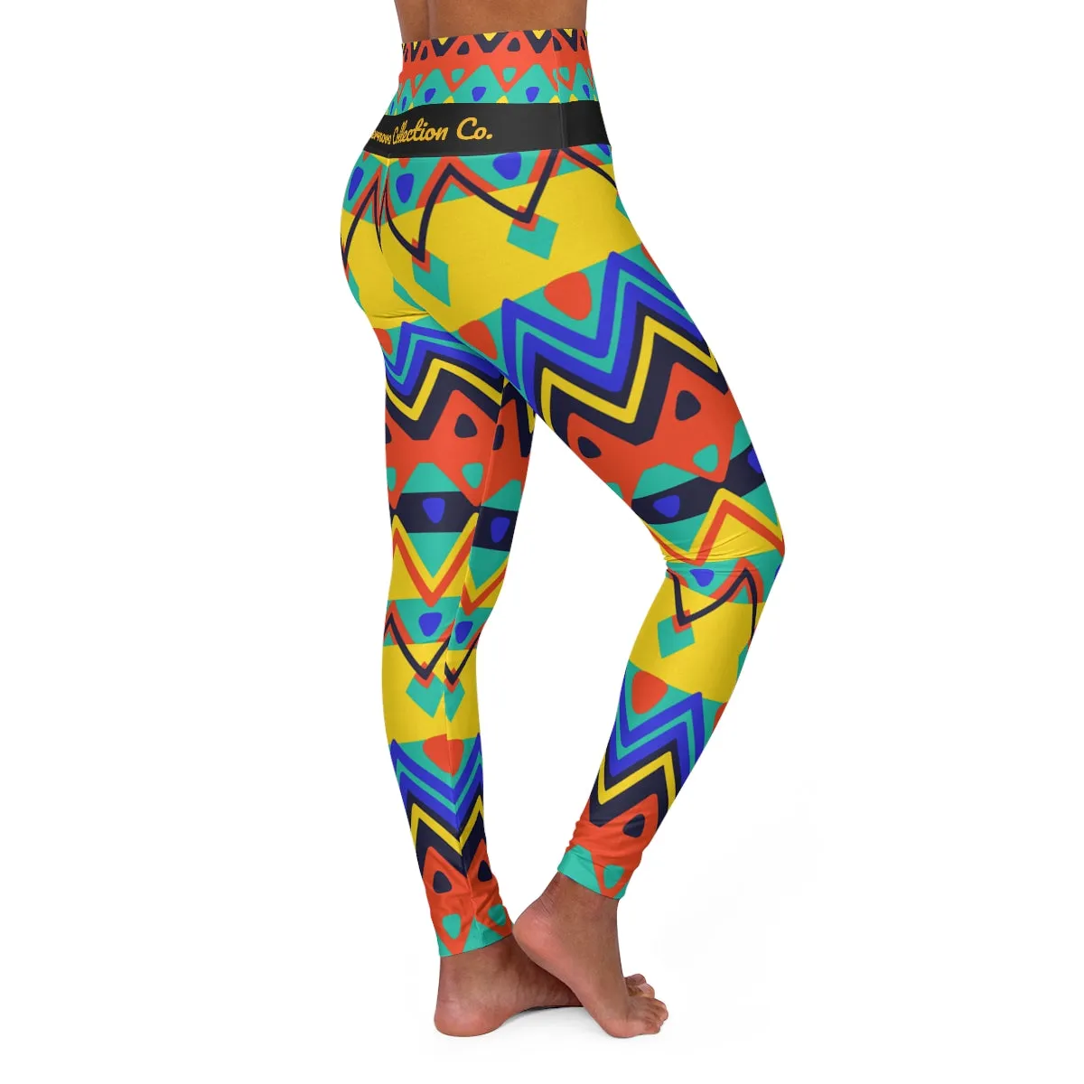 Supernova Waves-Stripe Leggings