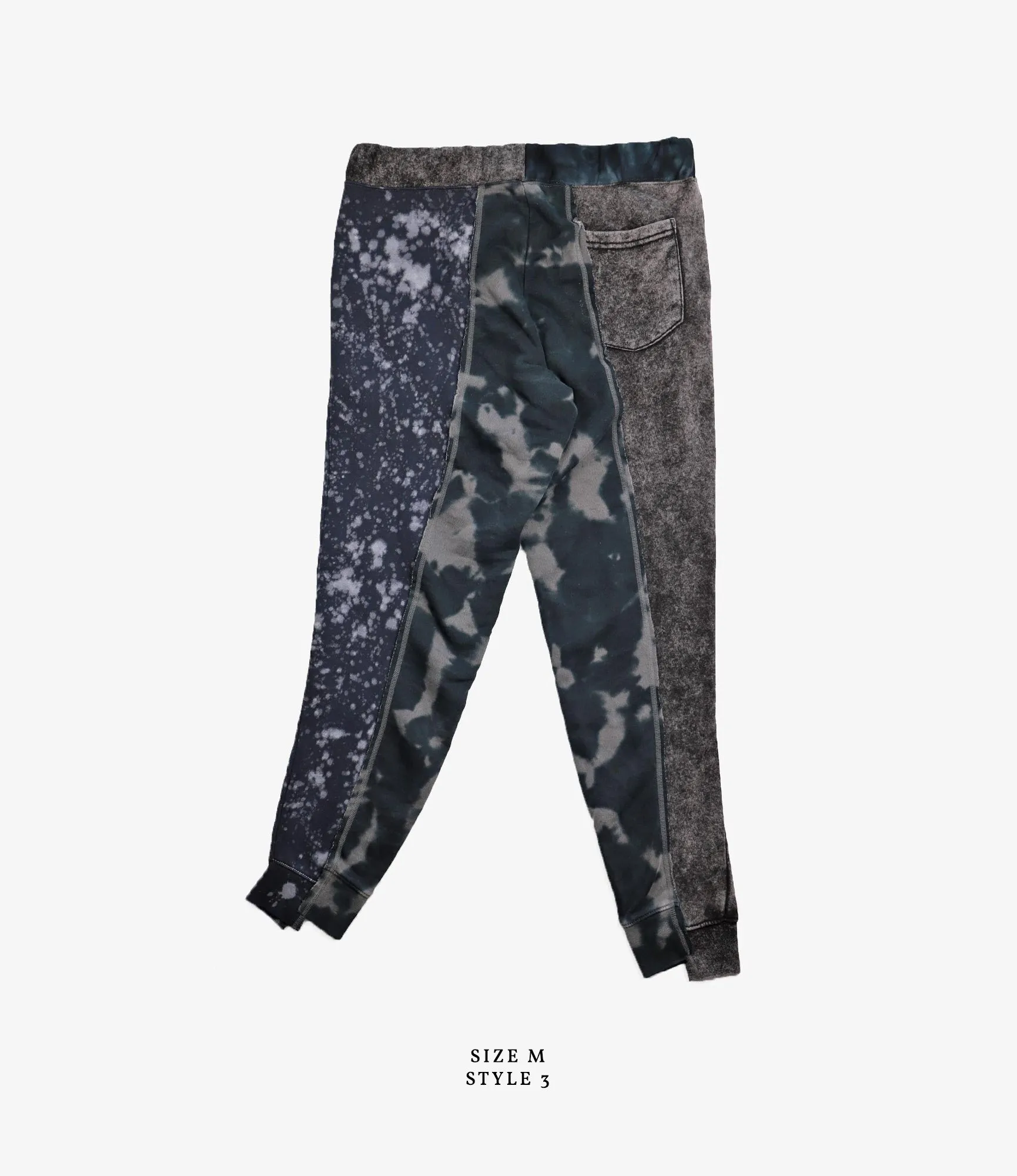 Sweat Pant – Black/White Mishmash