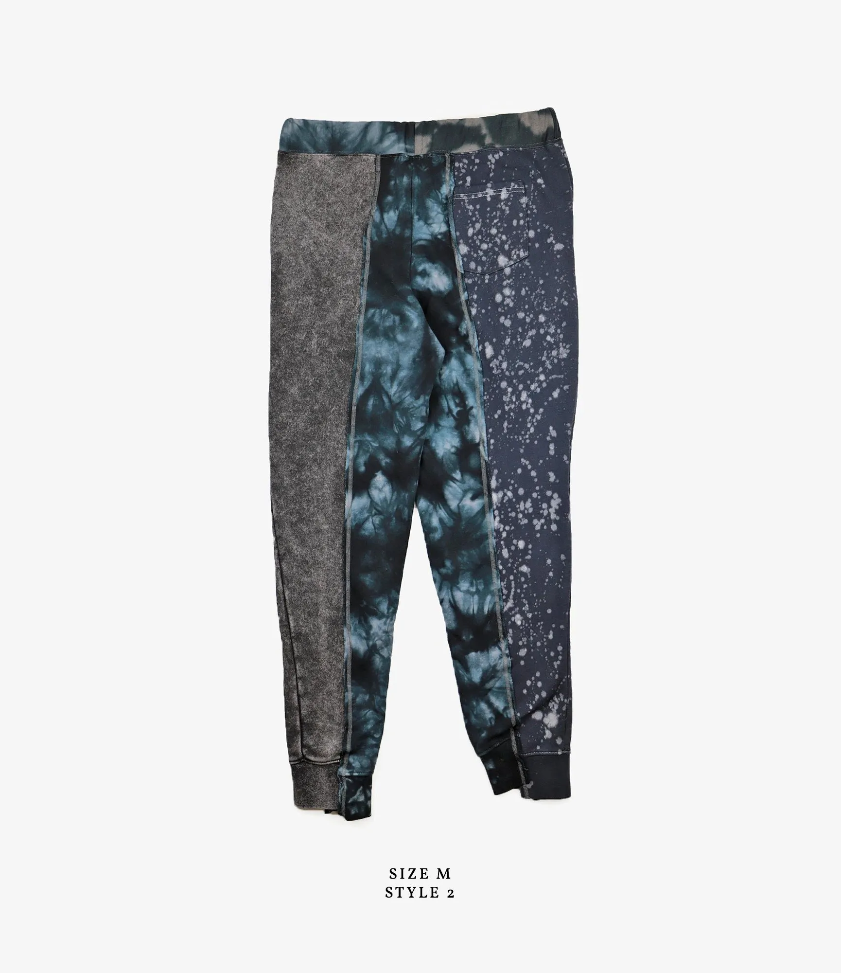 Sweat Pant – Black/White Mishmash