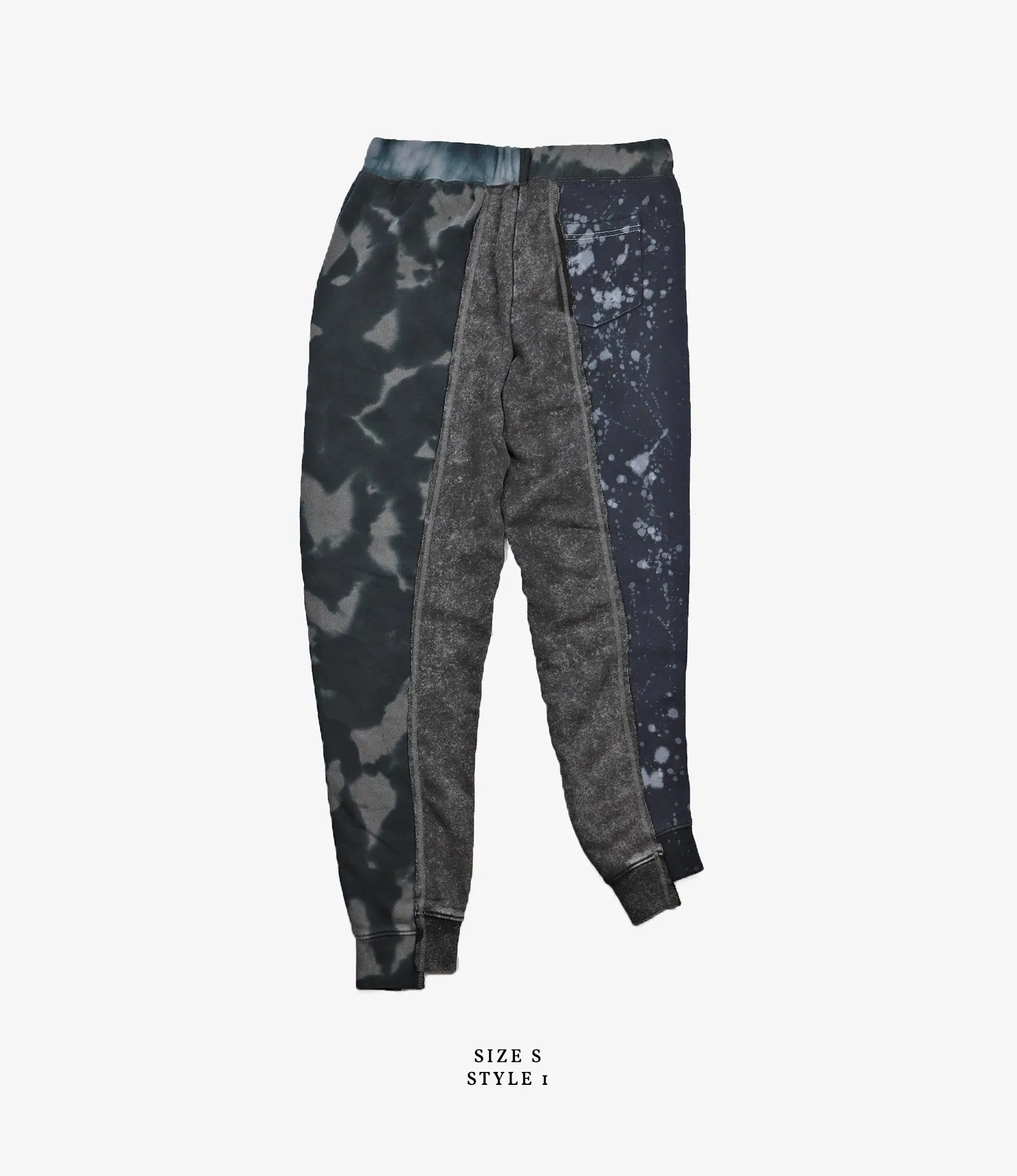 Sweat Pant – Black/White Mishmash