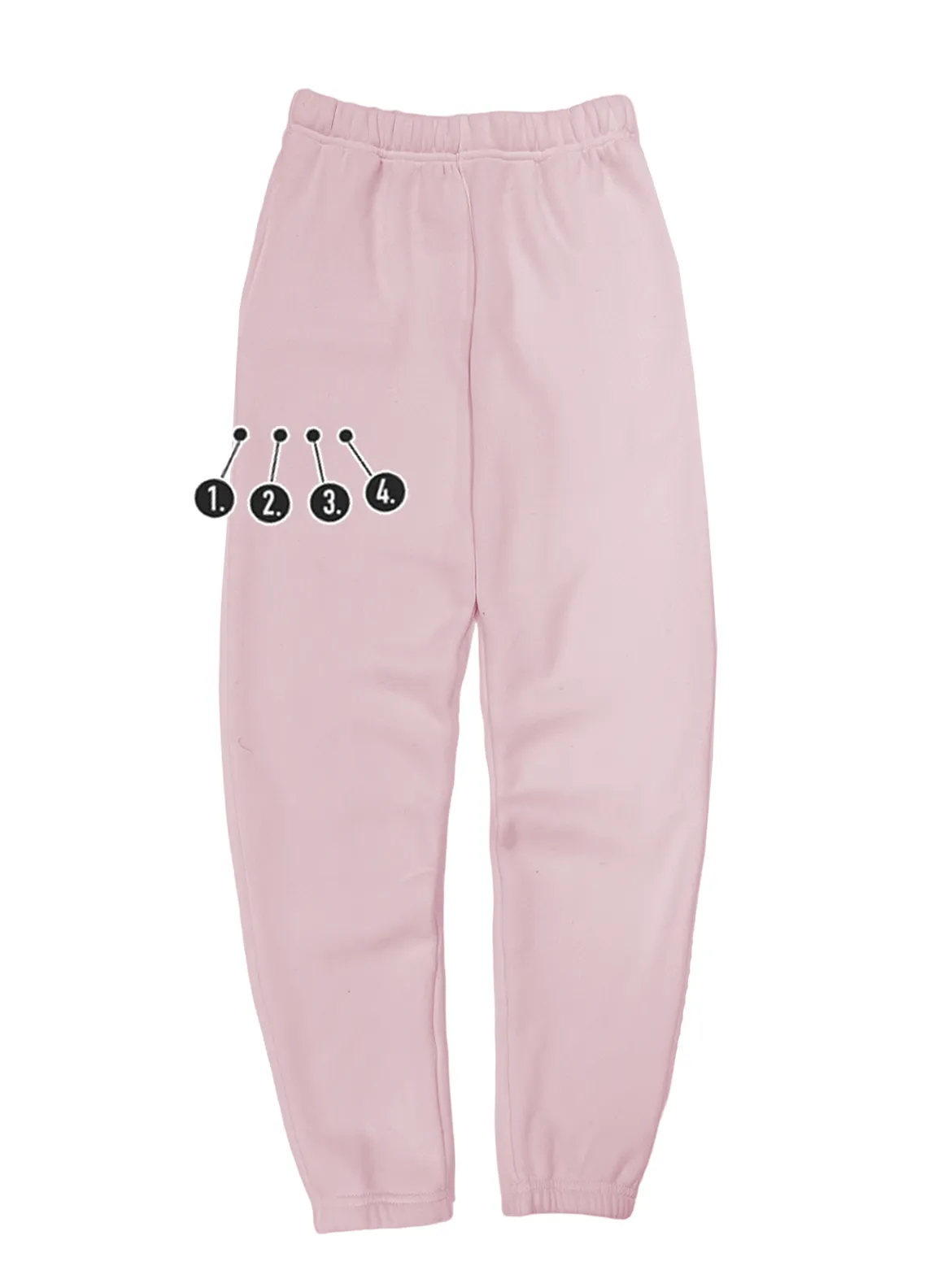 V-Day 4 Mini Horizontal Thigh Women's Sweatpants