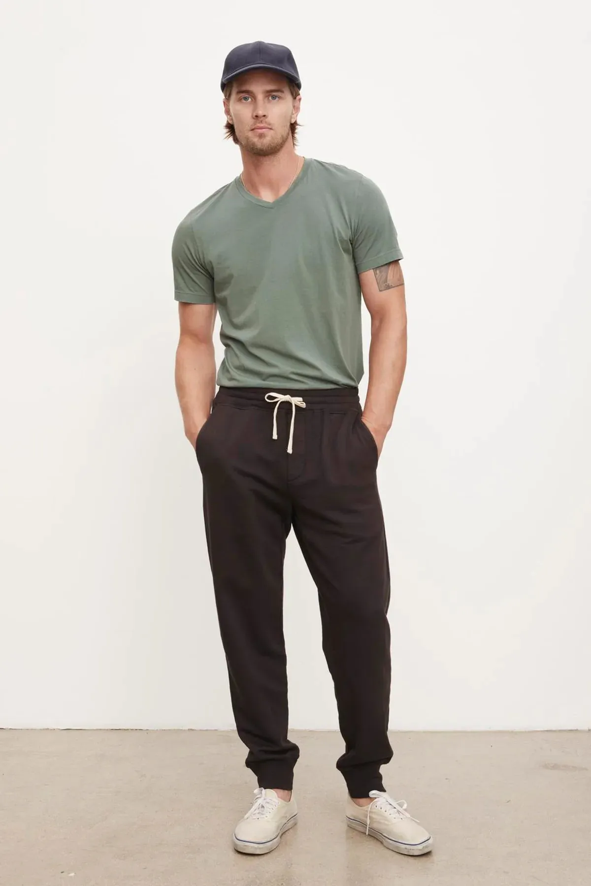 Velvet Dusty French Terry Sweatpant