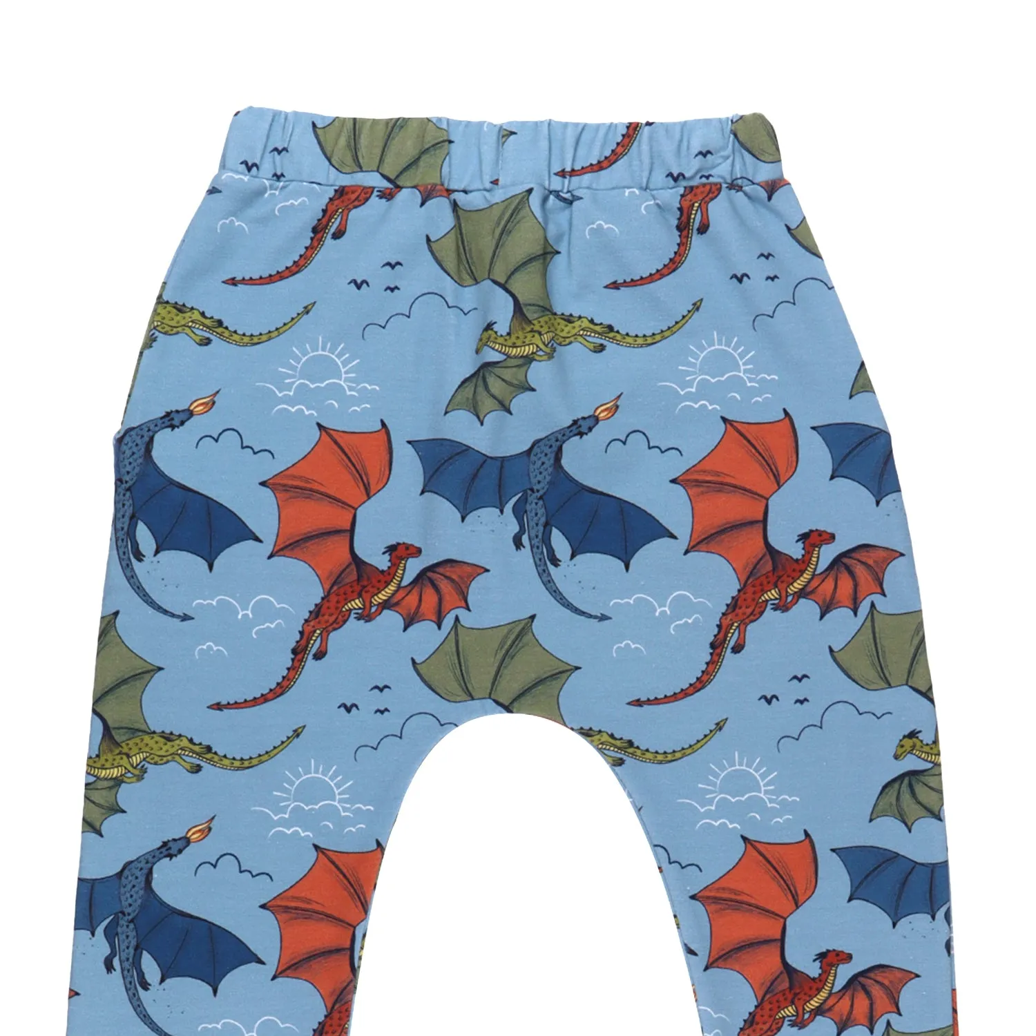 Walkiddy Colourful Dragons Sweatpants