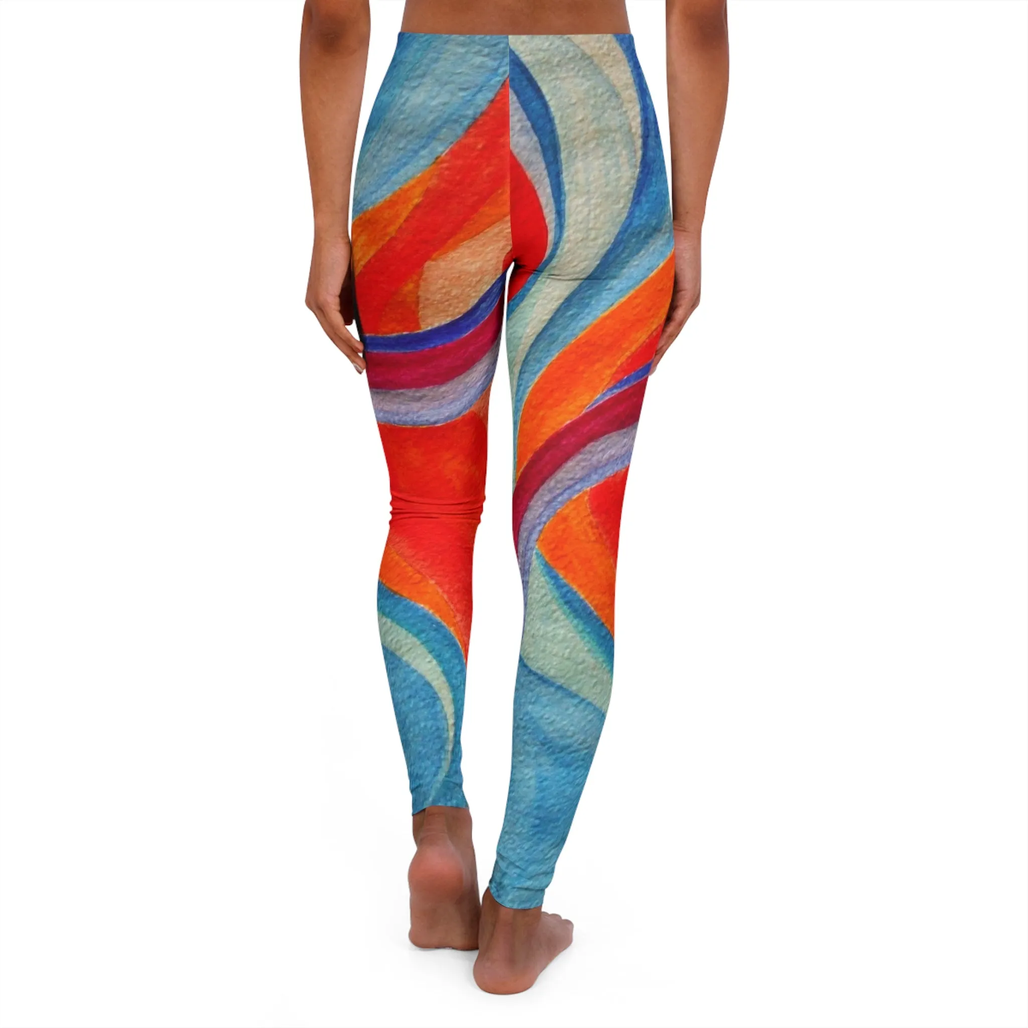 Women's Casual Spandex Leggings (AOP)