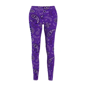 Women's Crowgodshi Purple Colors Leggings