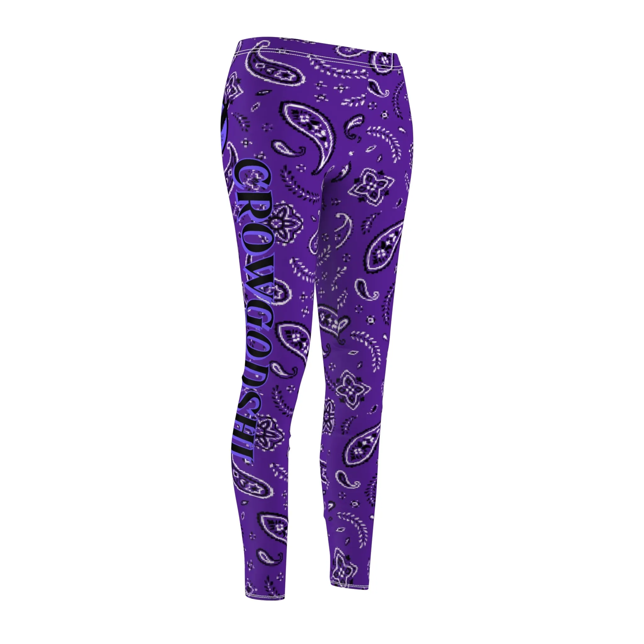 Women's Crowgodshi Purple Colors Leggings