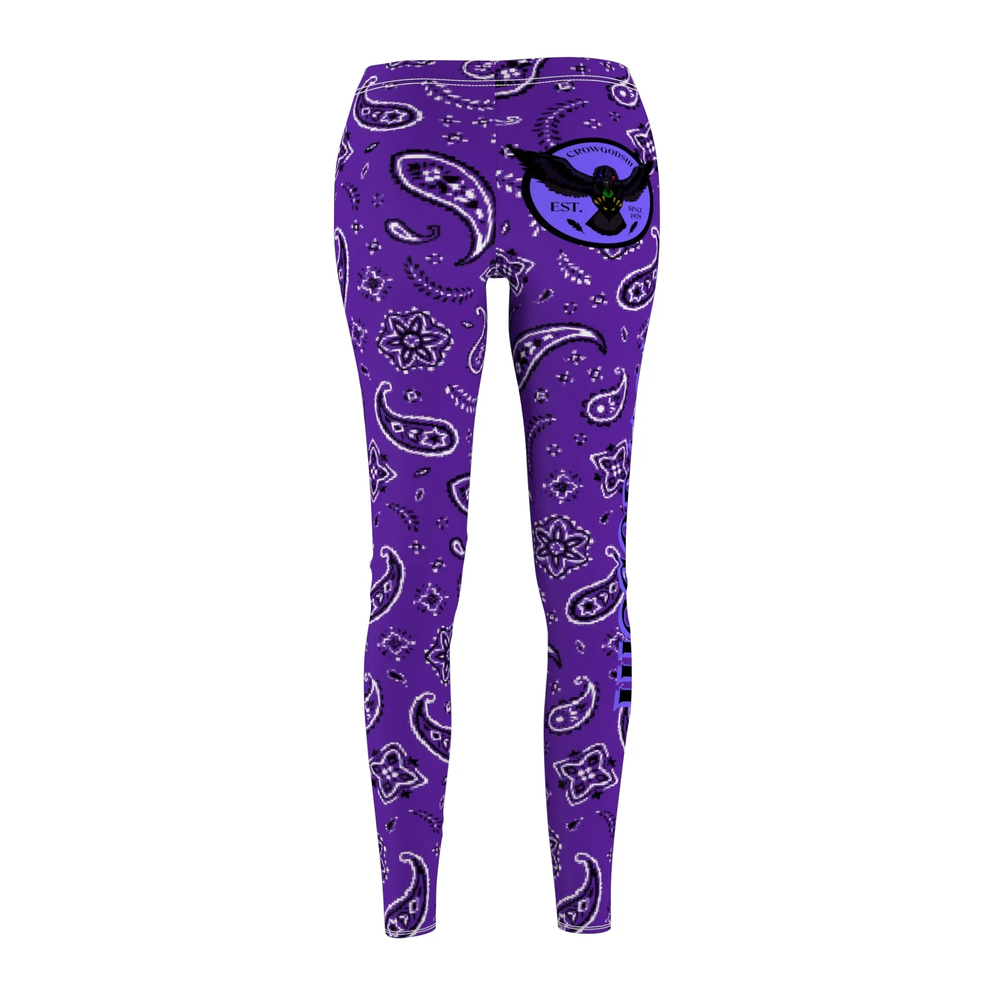 Women's Crowgodshi Purple Colors Leggings