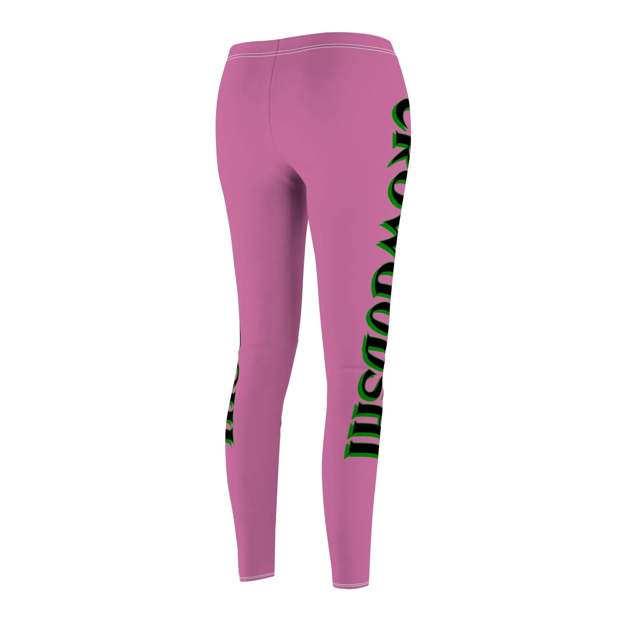 Women's Pink Crowgodshi Casual Leggings