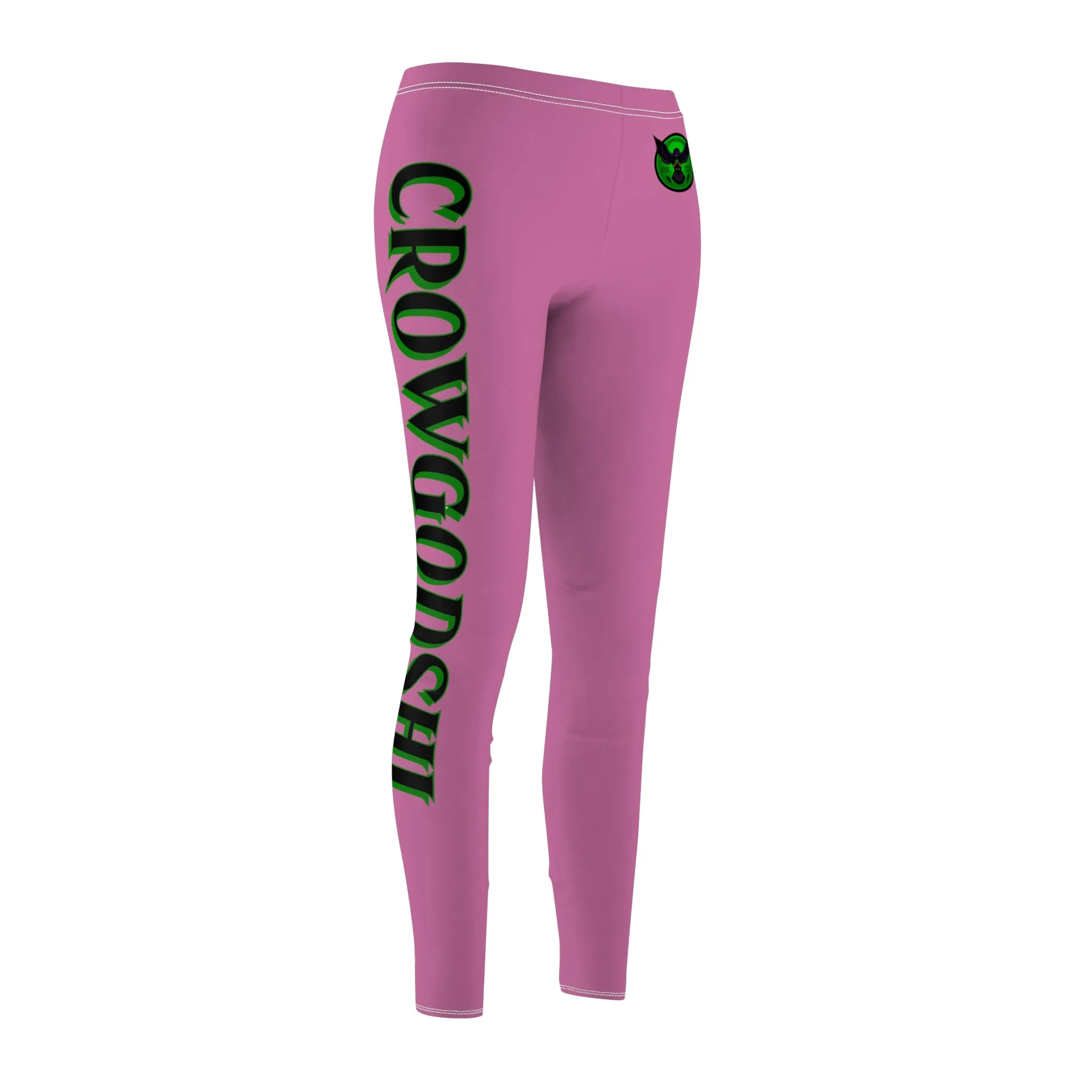 Women's Pink Crowgodshi Casual Leggings