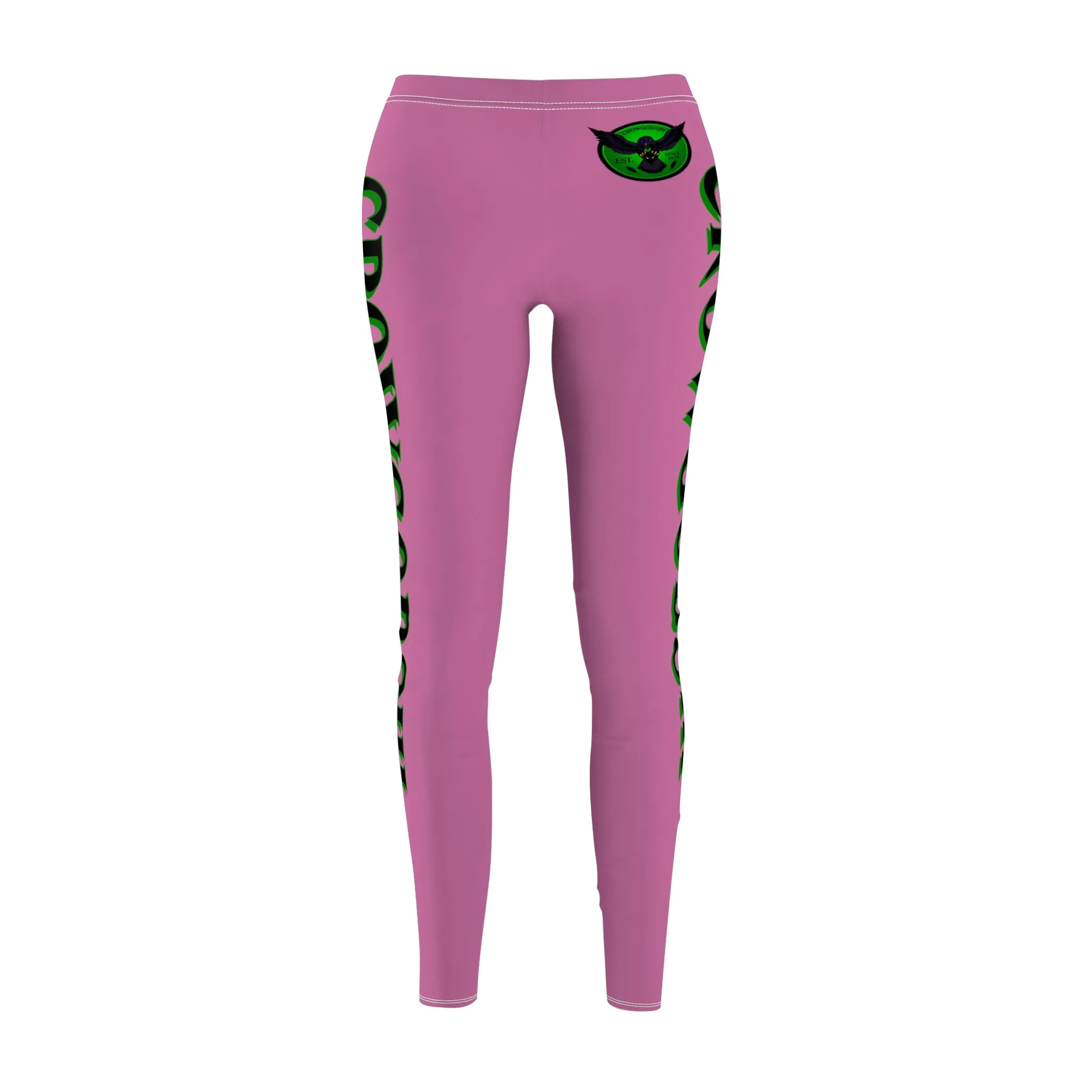 Women's Pink Crowgodshi Casual Leggings